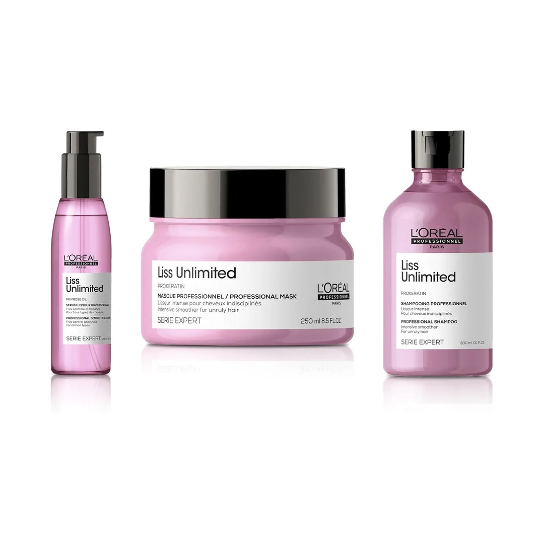 L'Oréal Professionnel Liss Unlimited Hair Care Trio Pack