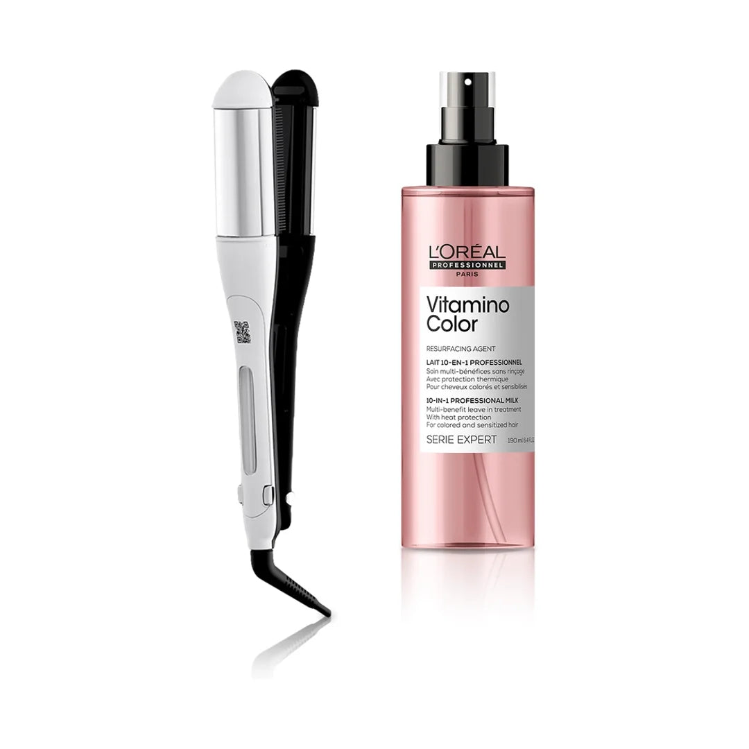 L'Oréal Professionnel Hair Care SteamPod 4.0 & Vitamino Color Spray Pack