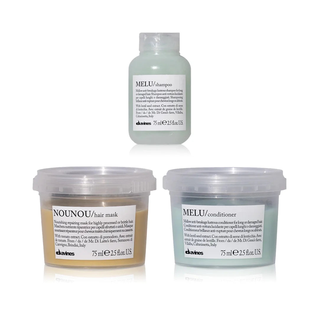 Davines Melu &amp; Nounou Hair Care Trio